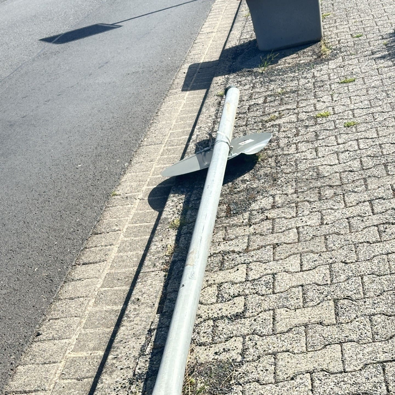 Vorfahrt abgeknickt