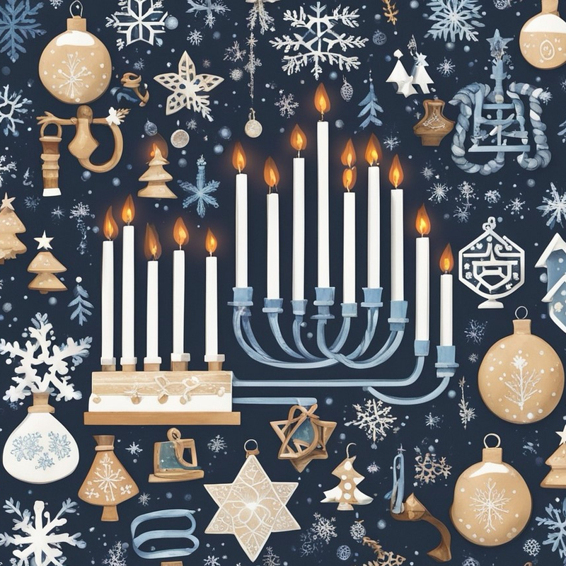 Weihnachten und Lichterfest