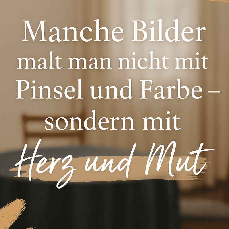 Malen mit Gedanken und Worten